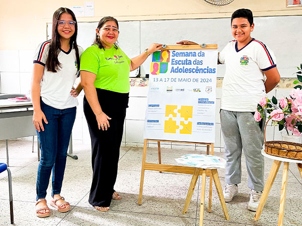 COMEÇOU A SEMANA DA ESCUTA DAS ADOLESCÊNCIAS NAS ESCOLAS DE URUOCA!